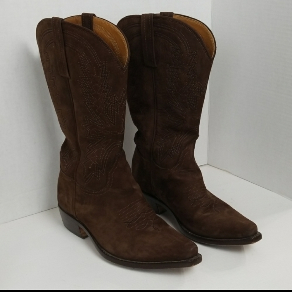 Heritage Handmade cowgirl boots size 8W EUC